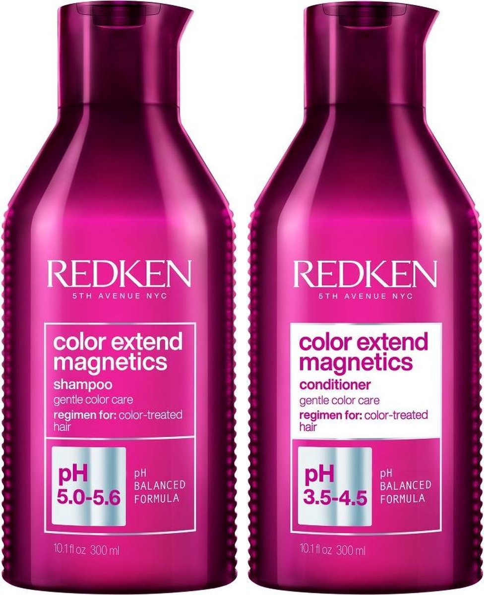 Redken Color Extend Magnetics Shampoo 300ml + Conditioner 300ml - Voordeelverpakking