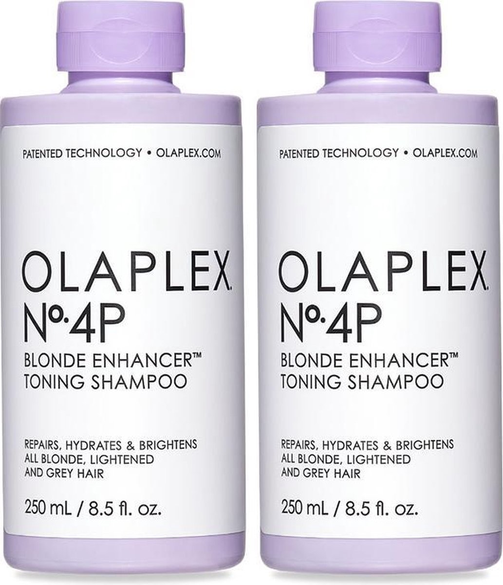 Olaplex No.4P Blonde Enhancer Toning Shampoo Duo set
