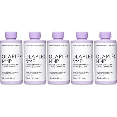 Olaplex Shampooing tonifiant Blonde Enhancer No.4P 5x