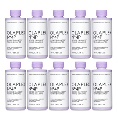 Olaplex Blonde Enhancer Toning Shampoo No.4P 250ml 10x