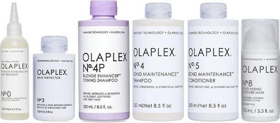 Olaplex Beschadigd Haar Pakket No.0 + No.3 + No.4 + No.4P + No.5 + No.8
