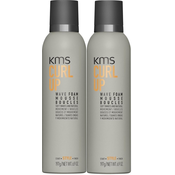 KMS Curl Up Wave Foam 2x 200ML VALUE PACK!