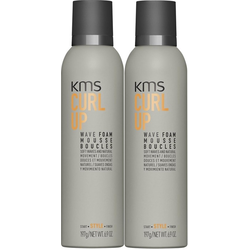 KMS Curl Up Wave Foam 2x 200ML VALUE PACKAGE!