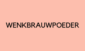 Wenkbrauwpoeder