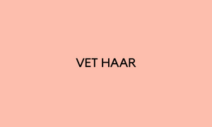 Conditioner voor vet haar