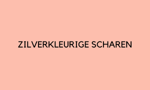 Zilverkleurige Scharen