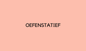 Oefenstatief