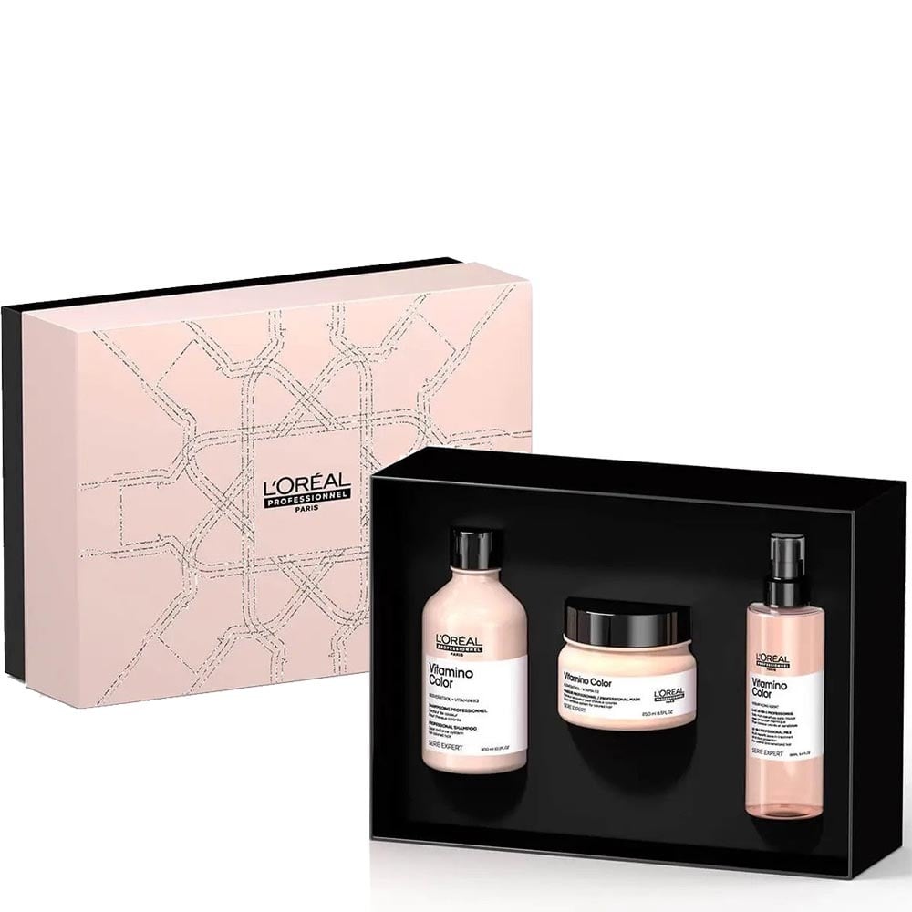 L'Oréal Professionnel - Série Expert - Vitamino Color - Trio Box - Giftset voor Gekleurd Haar