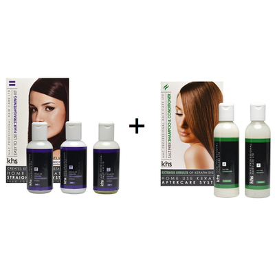 KHS Smoothing Straight System Kit + Aftercare Kit