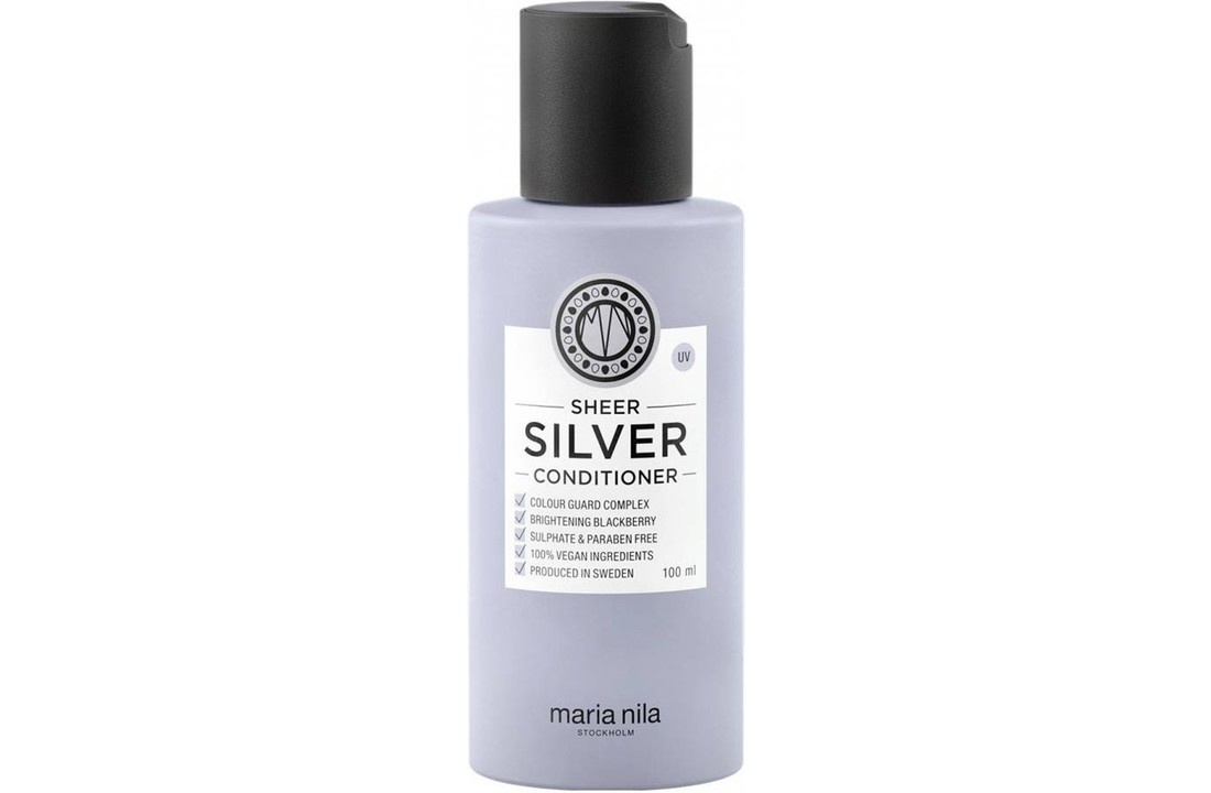 Maria Nila - Sheer Silver Conditioner - Moisturizing conditioner neutralizing yellow tones of hair