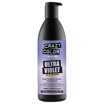 Crazy Color Champú Ultra Violeta No Amarillo 1000ml