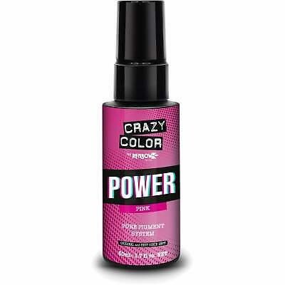 Crazy Color Power Pure Pigment Drops Pink 50ml Crazy Color Power Pure Pigment Drops Pink 50ml