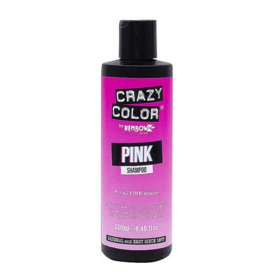 Crazy Color Vibrant Color Shampoo - Rosa 250ml