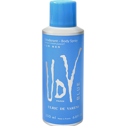 Ulric de Varens Blue Perfumed Deodorant Spray 200ml
