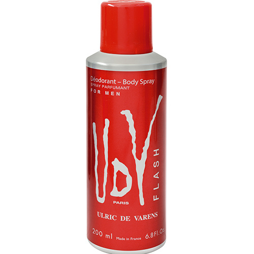 Ulric de Varens Flash Perfumed Deodorant Spray 200ml
