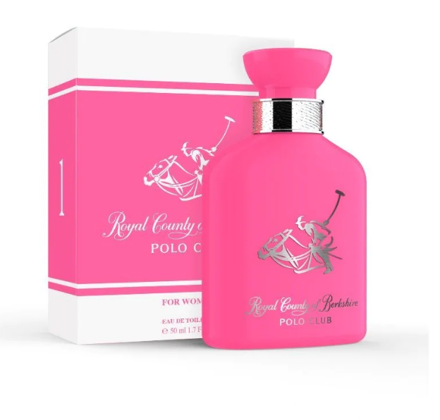 Royal County of Berkshire Polo Club - Eau de Toilette - Heren - Edition 1 - Roze - 50 ml