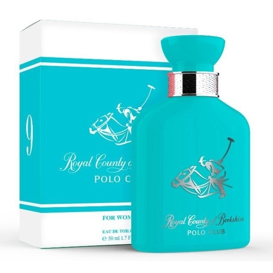 Royal County of Berkshire Polo Club - Eau de Toilette - Dames - Edition 9 - Blauw - 50 ml