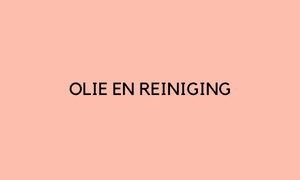 Wahl Olie en reiniging