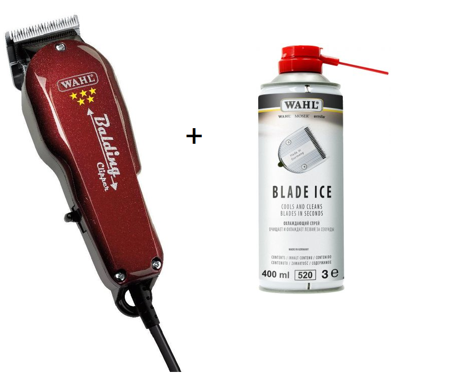 Wahl Balding Clipper + Gratis Wahl Blade Ice