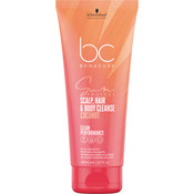 Schwarzkopf Bonacure Clean Performance Sun Protect Champú 3 en 1 para cuero cabelludo, cabello y cuerpo 200 ml