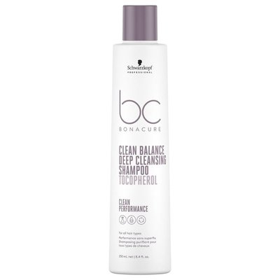 Schwarzkopf Bonacure Clean Performance Balance Shampoo per la pulizia profonda 250 ml