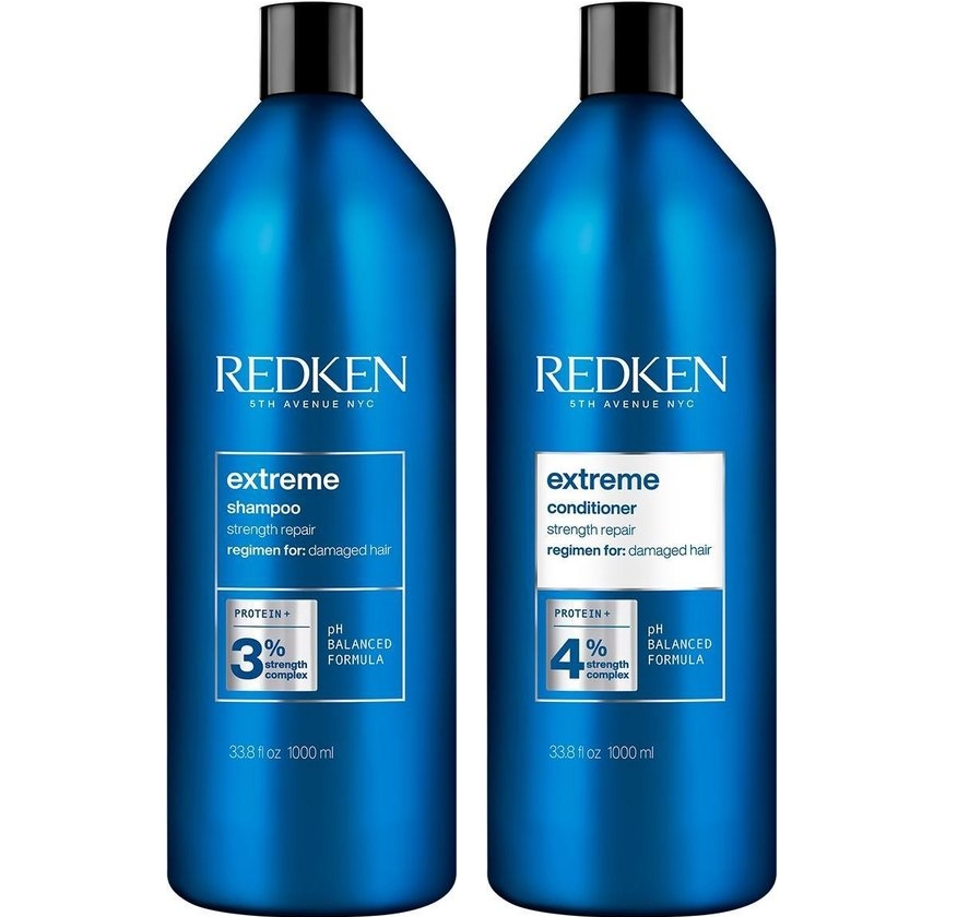 Redken Extreme Shampoo 1000ML + Conditioner 1000ml - Voordeelverpakking