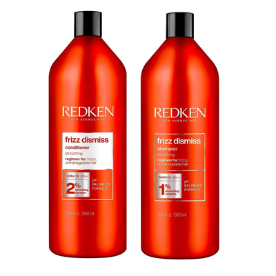 Redken Champú + Acondicionador Frizz Dismiss DUO