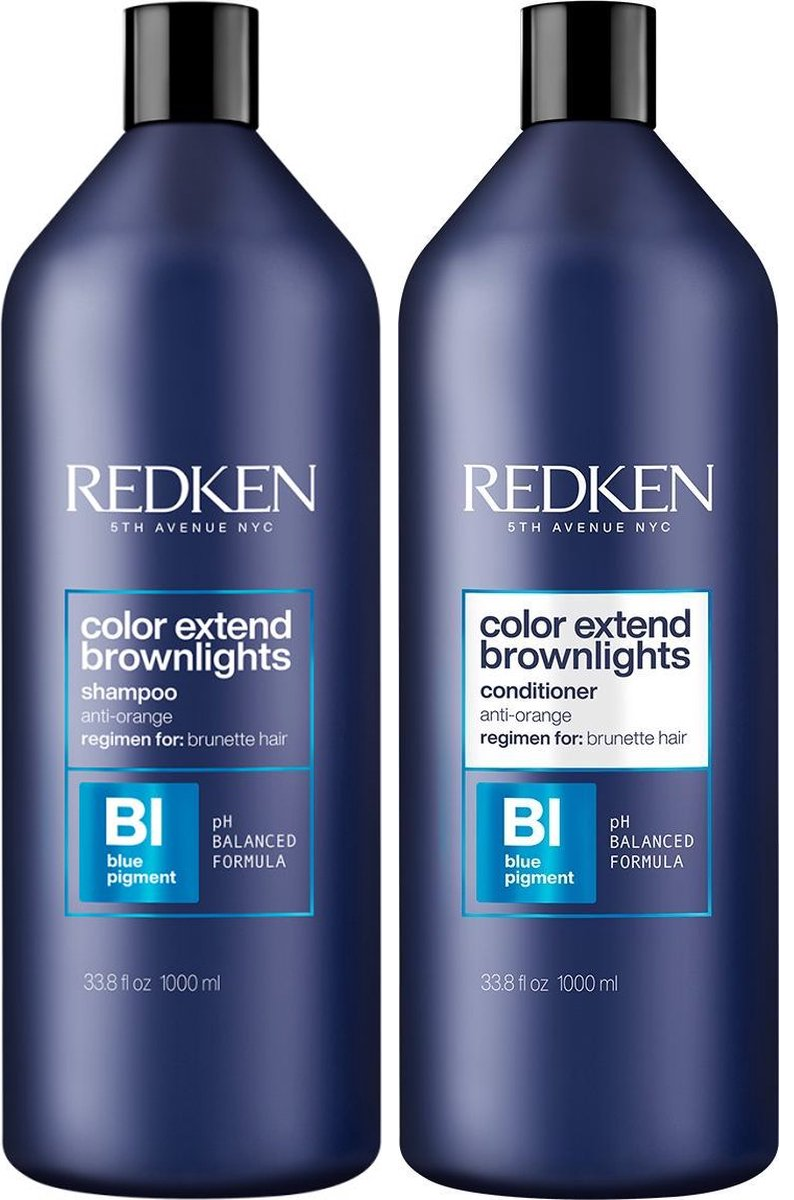 Redken Color Extend Brownlights Shampoo 1000ml + Conditioner 1000ml