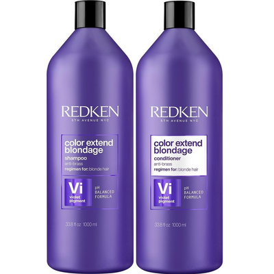 Redken Color Extend Blond Shampoo + Acondicionador ¡PAQUETE VENTAJA!