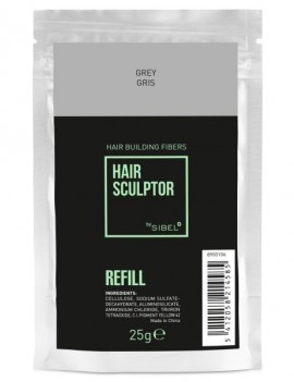 Hair Sculptor Hair Building Fibers Grey Refill 25gr