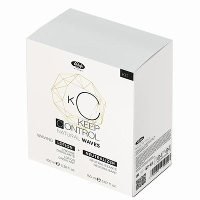 Lisap Keep Control Natural Waves Waving Kit 100ml + 150ml