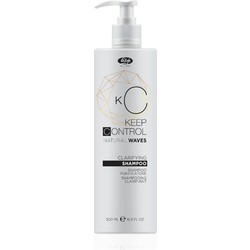 Lisap Keep Control Natural Waves Clarifying Shampoo, 500ml