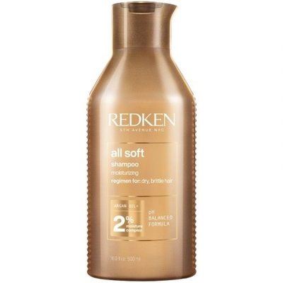 Redken All Soft Shampoo, 500 ml