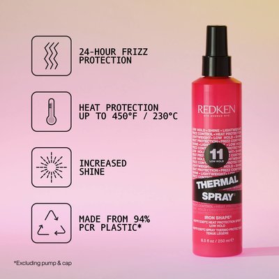 Redken Spray Thermique Faible Tenue 250 ml
