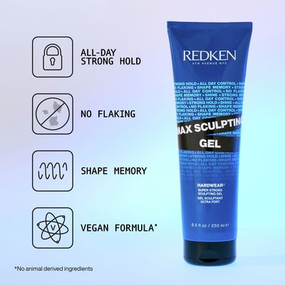 Redken Gel esculpidor Max, 250 ml (Hardwear 16)