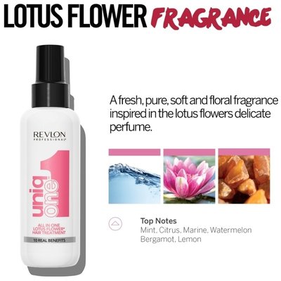 Uniq One Traitement capillaire à la fleur de lotus, 150 ml