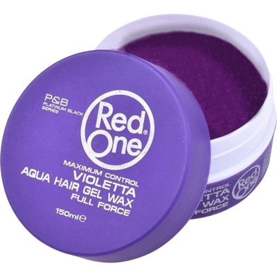 Red One Violetta Aqua Hair Gel Wax, 150 ml