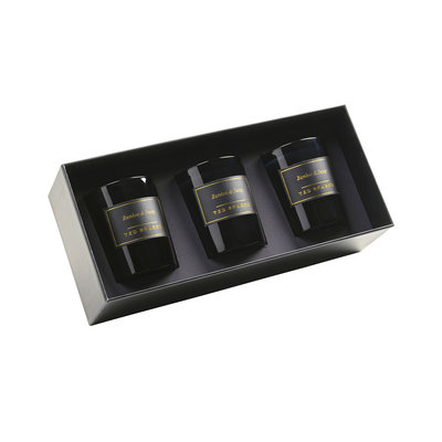 Ted Sparks Coffret cadeau de mini bougies en bambou et pivoine