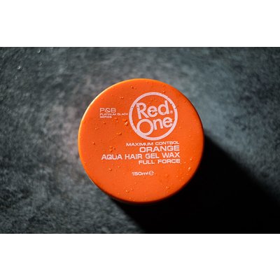 Red One Orange Aqua Hair Gel Wax, 150 ml