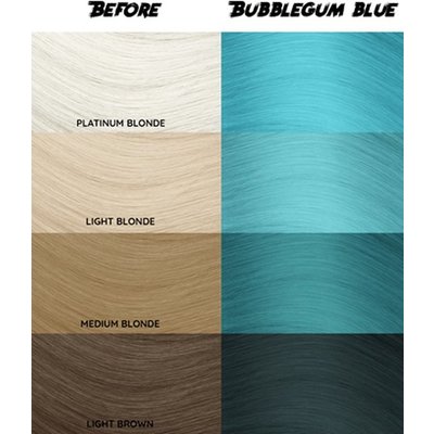 Crazy Color Bubblegum Bleu 100ml