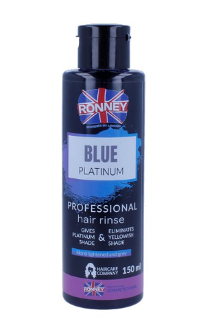 Ronney Professional Blue Platinum Hair Rinse 150ml