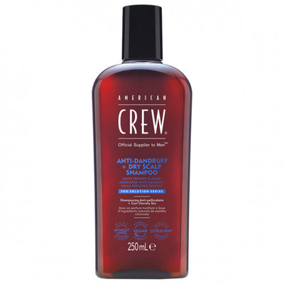 American Crew Shampooing antipelliculaire/cuir chevelu sec, 250 ml