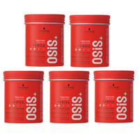 Schwarzkopf Osis Thrill Fiber Gum, 5 x 100 ml, FORMAT ÉCONOMIQUE !