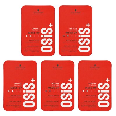 Schwarzkopf Osis Mess Up, 5 x 100 ml SPARPAKET!