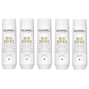 Goldwell Dualsenses Shampooing Réparateur Riche Réparateur 250 ml 5 Pièces