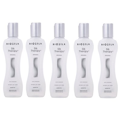 BIOSILK ¡PAQUETE AHORRO de Terapia de Seda de 5 x 167 ml!