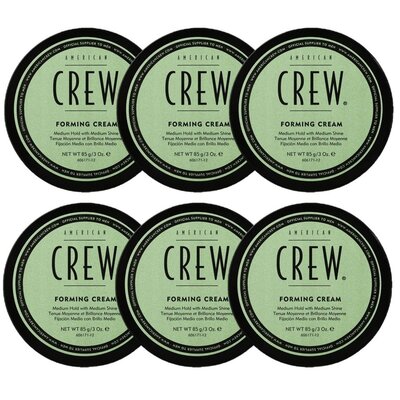 American Crew Forming Cream, 6 x 85 grammes, PACK ÉCONOMIQUE !