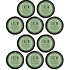 American Crew 10 x Crème Formant, 85 grammes, PACK ÉCONOMIQUE !
