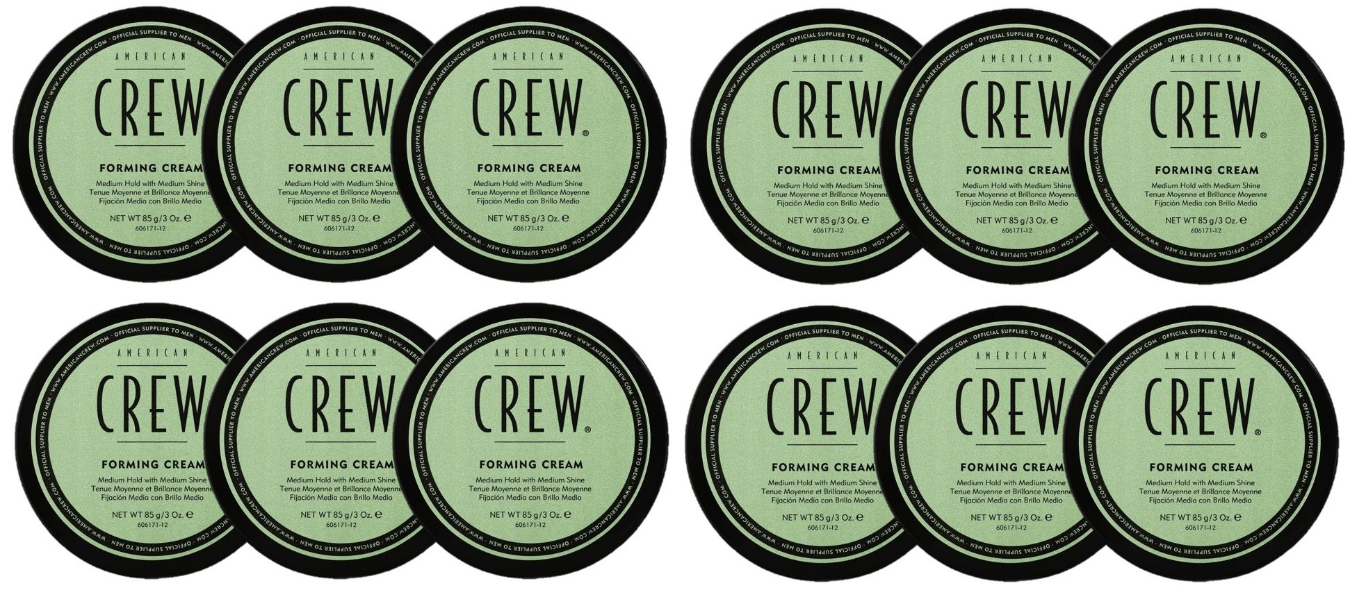 American Crew Forming Cream, 12 x 85 gram, VOORDEEL PAKKET!