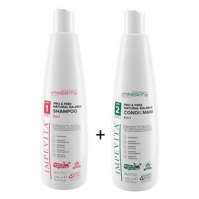 Imperity IMPEVITA Extension Shampoo e Extension Balsamo/Maschera PACCHETTO CONVENIENZA!